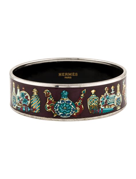 hermes bangle blue|Hermes bangle used.